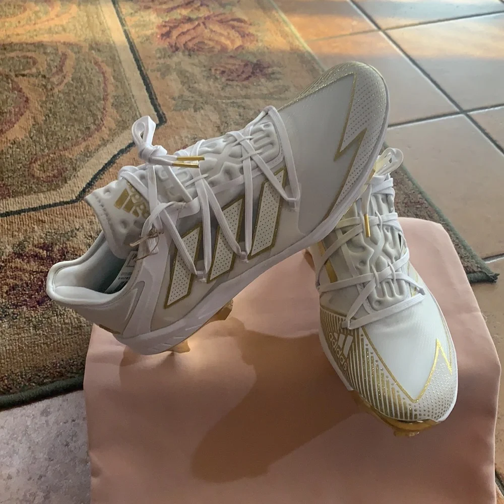 Adidas® AdiZERO® Afterburner 7 GOLD Baseball Cleat - Picture 2 of 15